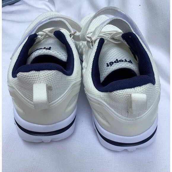 Propet Women's White Sneakers WAT093M Travelactiv Axial FX by Propet 8.5W - Picture 5 of 10